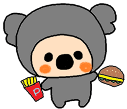 It`s with all the wear of an animals sticker #11790299