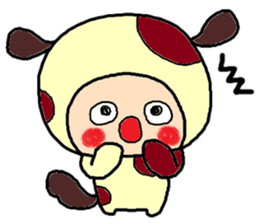 It`s with all the wear of an animals sticker #11790302