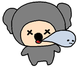 It`s with all the wear of an animals sticker #11790305