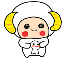 It`s with all the wear of an animals sticker #11790313