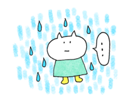 cat plain2 sticker #11791169