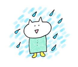 cat plain2 sticker #11791170