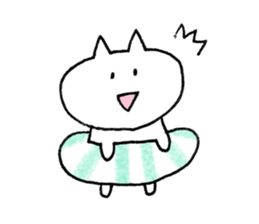 cat plain2 sticker #11791191