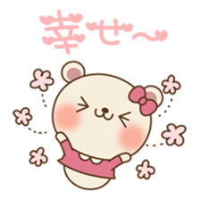 Roly-poly bear sticker #11791234