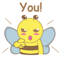 Babe bee sticker #11791357