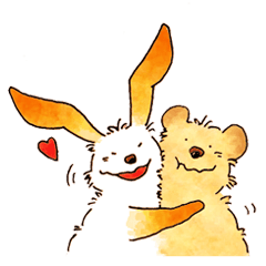 Ricotta and friends in the forest