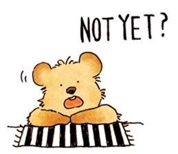 Ricotta and friends in the forest sticker #11791967