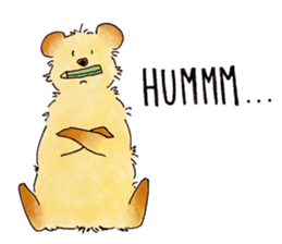 Ricotta and friends in the forest sticker #11791970