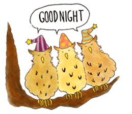 Ricotta and friends in the forest sticker #11791973