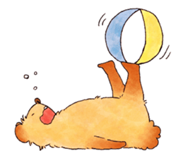 Ricotta and friends in the forest sticker #11791988