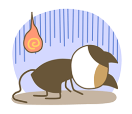 Ensyu-ben cat 2 sticker #11792303