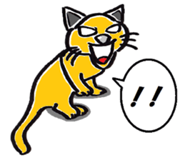 yuruneko kotets 2 sticker #11792681