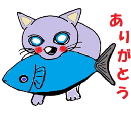 yuruneko kotets 2 sticker #11792683