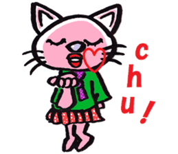 yuruneko kotets 2 sticker #11792702