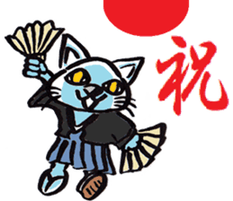 yuruneko kotets 2 sticker #11792714