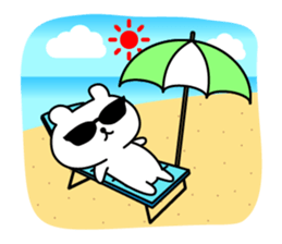 The Samurai Bear 2 sticker #11792791