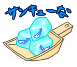 Everyday of ice cubes. sticker #11793521
