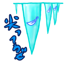Everyday of ice cubes. sticker #11793533