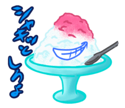 Everyday of ice cubes. sticker #11793535