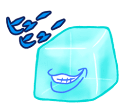 Everyday of ice cubes. sticker #11793539