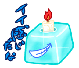 Everyday of ice cubes. sticker #11793542