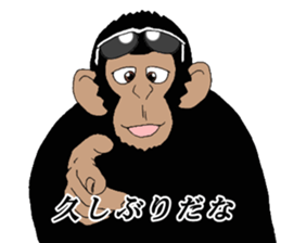 Everyday of chimpandee second day sticker #11793759