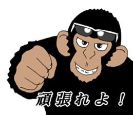 Everyday of chimpandee second day sticker #11793767