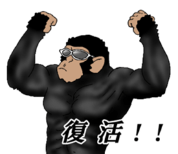 Everyday of chimpandee second day sticker #11793777