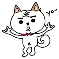 Shiba pi pi with chu chu part3 sticker #11793839