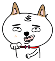 Shiba pi pi with chu chu part3 sticker #11793843