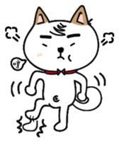 Shiba pi pi with chu chu part3 sticker #11793862