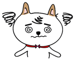 Shiba pi pi with chu chu part3 sticker #11793877