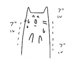 Japanese Cat Sticker 2 sticker #11793887