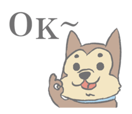 "Koro", the super dog! #2 sticker #11794080