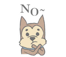 "Koro", the super dog! #2 sticker #11794081