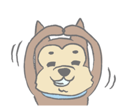 "Koro", the super dog! #2 sticker #11794086