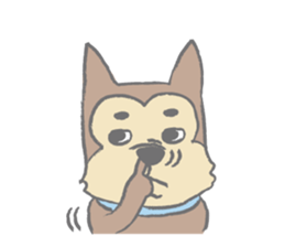 "Koro", the super dog! #2 sticker #11794099