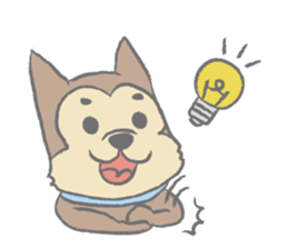 "Koro", the super dog! #2 sticker #11794101