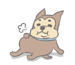 "Koro", the super dog! #2 sticker #11794106