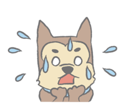 "Koro", the super dog! #2 sticker #11794108