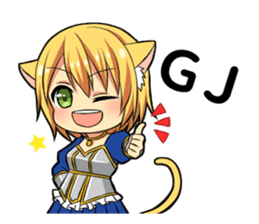 gaming-catgirl sticker #11794746