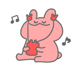 rainbow rabbits no.2 sticker #11795259