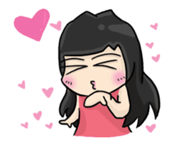 Animated Cute Hui: Sweet lovers sticker #11795418