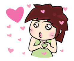 Animated Cute Hui: Sweet lovers sticker #11795419