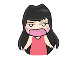 Animated Cute Hui: Sweet lovers sticker #11795422