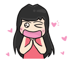 Animated Cute Hui: Sweet lovers sticker #11795431