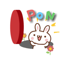 SARUO and USAMI Cute action collection sticker #11795452