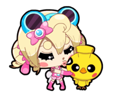 Pink Pink Childhood animated stickers 1 sticker #11796470