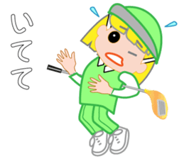 Japanese caddie named Candy 4 sticker #11796823