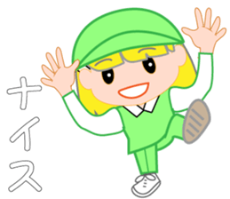 Japanese caddie named Candy 4 sticker #11796828